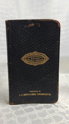 Universal Self-Pronouncing Dictionary “Parvo” Pocket Ed Unusual Content 1923 -image