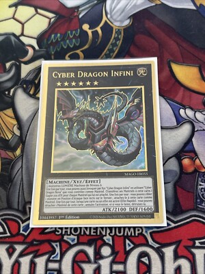 YU-GI-OH! Cyber Dragon Infinite MAGO-FR033 V2 FR New 1st-image