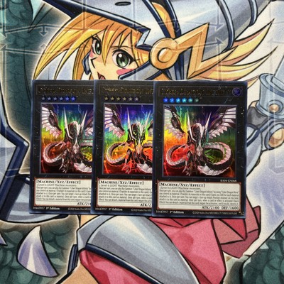 3x Cyber Dragon Infinity 1st Edition Ultra Rare RA04-EN068 Yu-Gi-Oh! 🥶-image