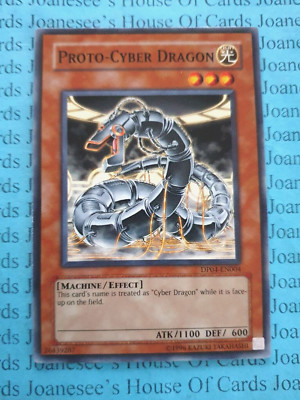 DP04-EN004 Proto-Cyber Dragon Yu-Gi-Oh Card 1st Edition-image