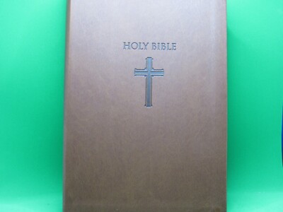 Super Giant Print Bible NKJV Imitation Leather Largest Print 16 point BRAND NEW!-image
