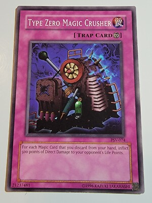 Type Zero Magic Crusher PSV-074 Common Unlimited Yugioh-image