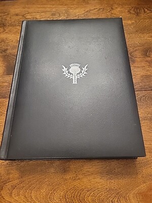 Vtg 1991 Encyclopedia Britannica World Data Book of the Year BLACK LEATHER VGC-image