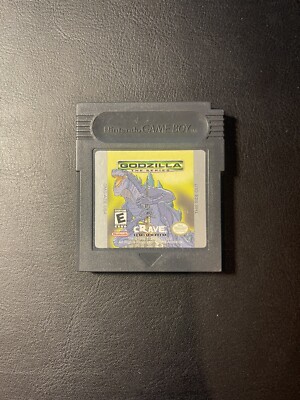 Vintage Game-Godzilla The Series (Nintendo Gameboy Color, 1999) TESTED!-image