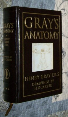 Gray's Anatomy By Henry Gray F.R.S. (1995 Faux Leather Bound Hardcover) Textbook-image