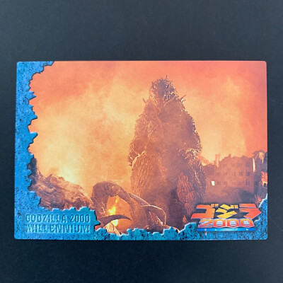 Godzilla 2000 Millennium Toho Monsters BARAGON No.10 Collectable Card-image