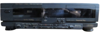 Fisher Studio-Standard Stereo Double Cassette Deck CR-W9025 Synchro Dubbing-image