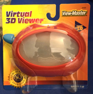 SEALED Red 60 YRS view-master 1 Reel Stereo Viewer View Finder boys girls NEW-image