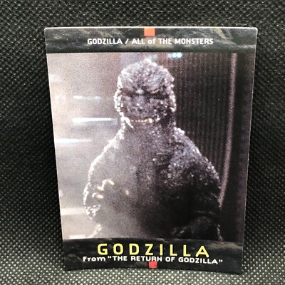 Godzilla Card TCG No.40 Toho Movie BANDAI 1996 1ST Japanese Japan-image