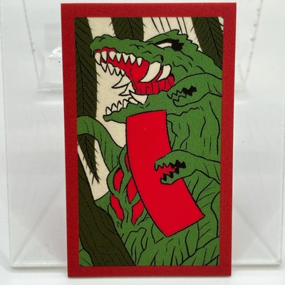 Biollante Godzilla Hanafuda Japanese Card 70th Anniversary 2024 Japan Anime F/S-image