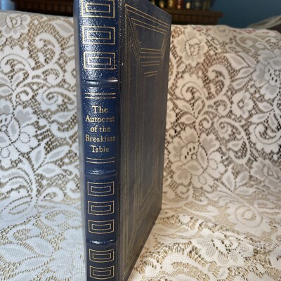 Autocrat of the Breakfast Table ~ by Oliver Wendell Holmes ~ Easton Press-image