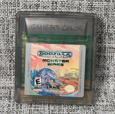 Godzilla Monster Wars Nintendo Game Boy Color Cartridge Only - Tested Working -image
