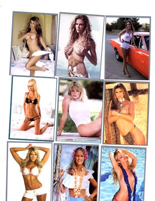 FEMALE SEX SYMBOLS   CUSTOM TRADING CARD 18 CARDS SEIRES FOUR SET-image