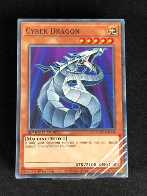 YUGIOH CYBER DRAGON SPEED DUEL SGX1 SEALED DECK! NO BOX-image