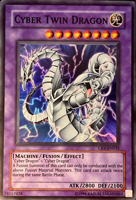 Cyber Twin Dragon CRV-EN035 Unlimited Super Rare LP-image