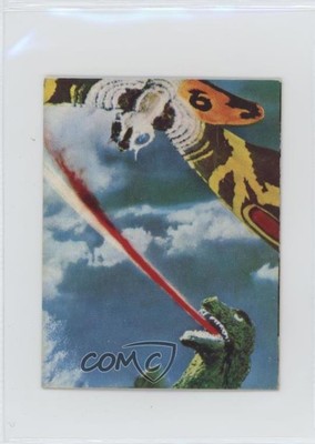 1970 Yamakatsu Mothra vs Godzilla Pull Pack Mothra Godzilla #136 07yc-image