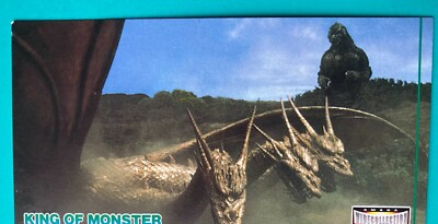 King Ghidorah No.63 Godzilla Card  King of MONSTER TOHO Movie AMADA japanese F/S-image