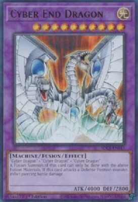 Cyber End Dragon SDCS-EN041 3x Ultra Rare Structure Deck Cyber Strike yugioh 3x-image