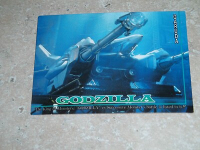 GARUDA # 75 Godzilla TRADING  CARD 1995 amada very rare japanese-image