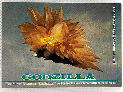 SPACEGODZILLA GODZILLA CHARACTER INTRODUCTION Amada Trading Cards Made In Japan-image