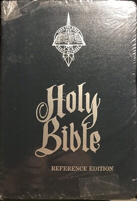 Holy Bible Reference Edition Thru The Bible Radio KJV 1976 Large Print-image