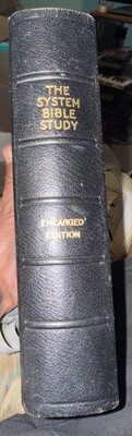 The System Bible Study KJV Enlarged Edition Morocco Leather 1964-image