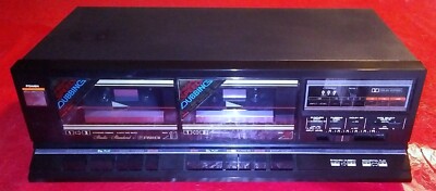 RARE VINTAGE - FISHER CR-W223 STEREO DOUBLE CASSETTE DECK 16V 10W MADE IN JAPAN-image