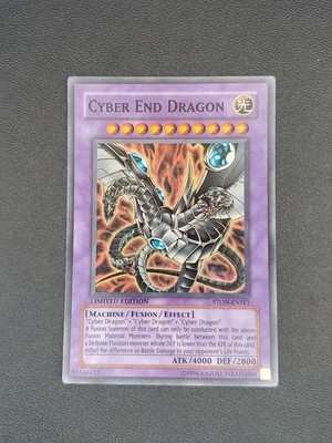 YuGiOh! Cyber End Dragon (STON-ENSE1) Limited Edition - Super Rare - LP/NM-image
