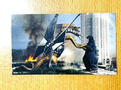 Godzilla Card No.98  Godzilla VS King Ghidorah TOHO From Japan G-58-image