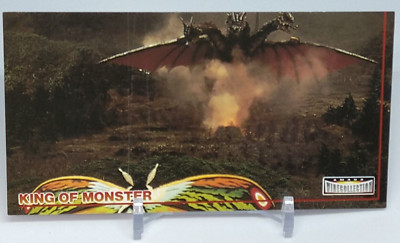 Mothra Desghidorah King of Monster Amada Wide Collection Trading Card No.34 1996-image
