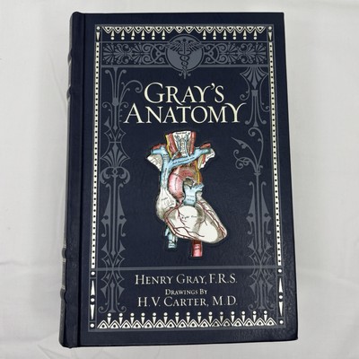Gray's Anatomy Henry Gray Barnes And Noble 2010 Leather Bound Hardcover-image