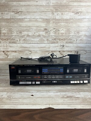 Fisher Studio-Standard CR-W870A Stereo Double Cassette Deck UNTESTED AS IS-image