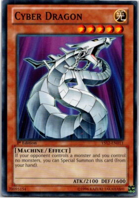 Yugioh Yu-Gi-Oh Cyber Dragon YS12-EN011 1st Edition Xyz Symphony-image