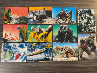 GODZILLA VINTAGE 11 CARDS TOHO-image
