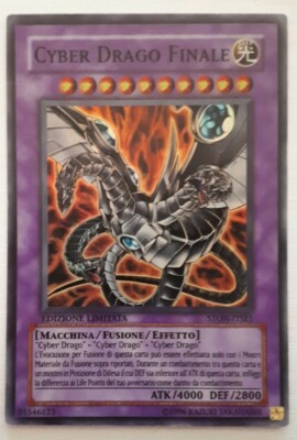 Yu-Gi-Oh! - Cyber End Dragon - STON-ITSE1 -Super Rare- Italian - Limited Ed NM/M-image