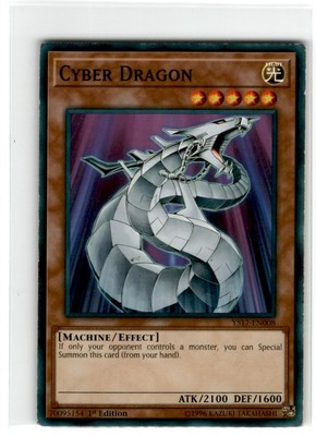 Yu-Gi-Oh! cyber Dragon Common YS17-EN008 Moderately Played 1st Edition-image