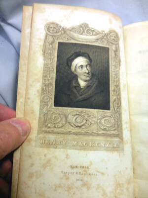 1837 MISCELLANEOUS WORKS HENRY MACKENZIE~LEATHER~ILLUS~HB-image