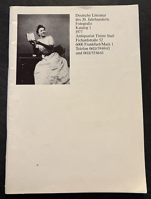 Deutsche Literatur 20th C Fotografie I catalog books photography art 1977-image