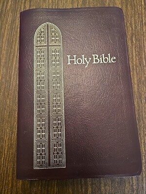 Nelson Regency Holy Bible King James Version GIANT PRINT Red Letter 1990 Leather-image