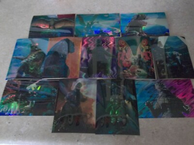 Amada Godzilla chromium card lot-image