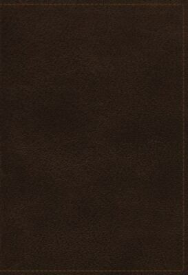 NKJV Study Bible, Premium Calfskin Leather, Brown, Full-Color, Thumb Indexed, C-image