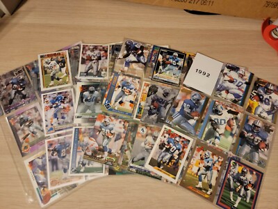 Barry Sanders Cards-1992 - 1993 Era Lot Of 53 Cards godzilla -image