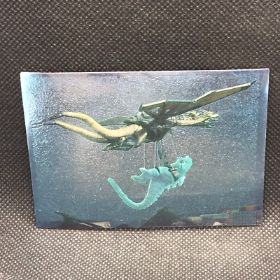 Mecha King Ghidorah Godzilla Holo Card TCG No.33 Toho Movie Amada 1996 Japan-image