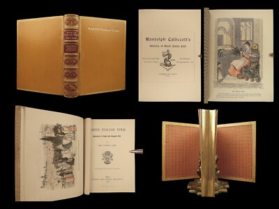 1878 Italian Folk 1st Limited ed RANDOLPH CALDECOTT Riviera Apennines Carr ITALY-image