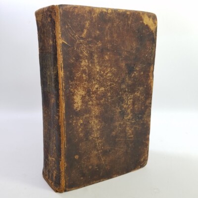 Samuel Johnson Dictionary of the English Language Leather 10th Edition 1792-image