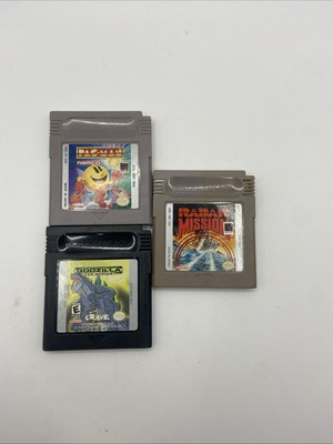 Godzilla: The Series, PAC Man, Radar Mission Lot Gameboy Nintendo-image