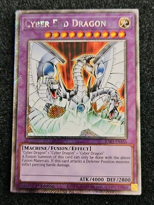 Cyber End Dragon RA03-EN156 - Platinum Secret Rare - NM - In Hand-image