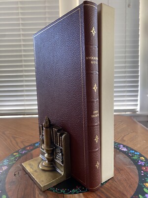ANATOMY/MEDICAL  -  Myographia Nova 1697 - Browne 1971 Ltd Ed LEATHER Facsimile-image