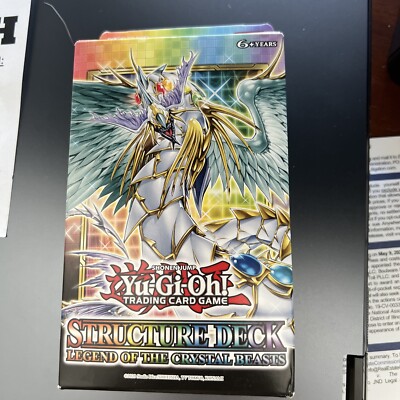 YuGiOh STRUCTURE DECK: LEGEND OF THE CRYSTAL BEASTS English Sealed Deck-image