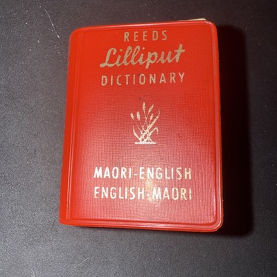 Reeds Lilliput Dictionary Māori to English 1960-image
